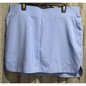 Cypress Club Women's Periwinkle Pull-On Golf/Tennis Skort NWT Pockets –‎ Size XL